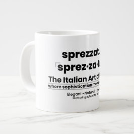 SPREZZATURA: DEN ITALIENSKA MODETS KONST JUMBO MUGG