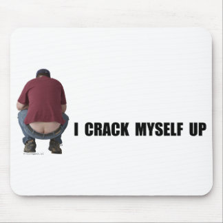 Spricka jag själv upp Mousepad Musmatta