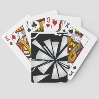 "Sprickad" digital bild av krossat glas Kortlek