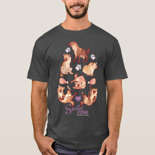 Sprickad hyena t shirt
