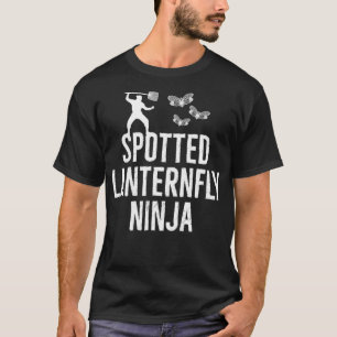 Sprickad Lantern-fluga Ninja T Shirt