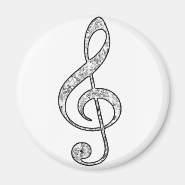 Sprickad trädblecka magnet (Framsidan)