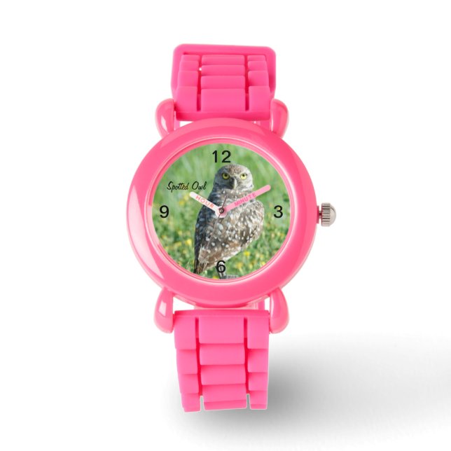 Sprickad Uggla Watch Armbandsur (Framsida)