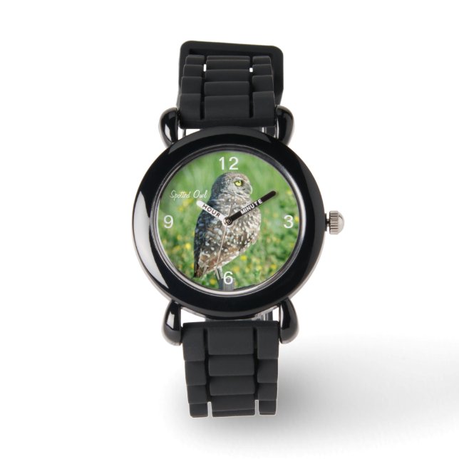 Sprickad Uggla Watch Armbandsur (Framsida)