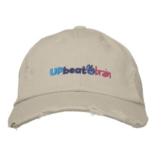 Sprickad uppslagBrain Baseball Hat Broderad Keps
