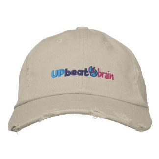 Sprickad uppslagBrain Baseball Hat Broderad Keps