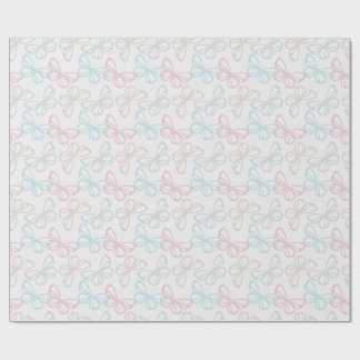 Sprickade fjärilar presentpapper