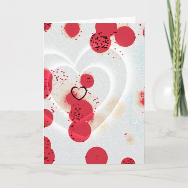 Sprickade hörn helgkort (Framsida)