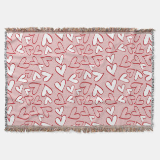 Sprickade hörn Mönster Throw Blanket Mysfilt
