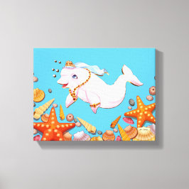 Sprickade Kanvastryck till havs