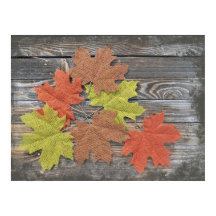 Sprickade Löv Poster