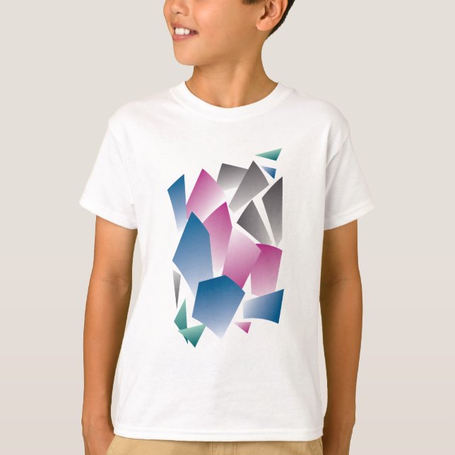 Sprickade skjortor t shirt (Framsida)
