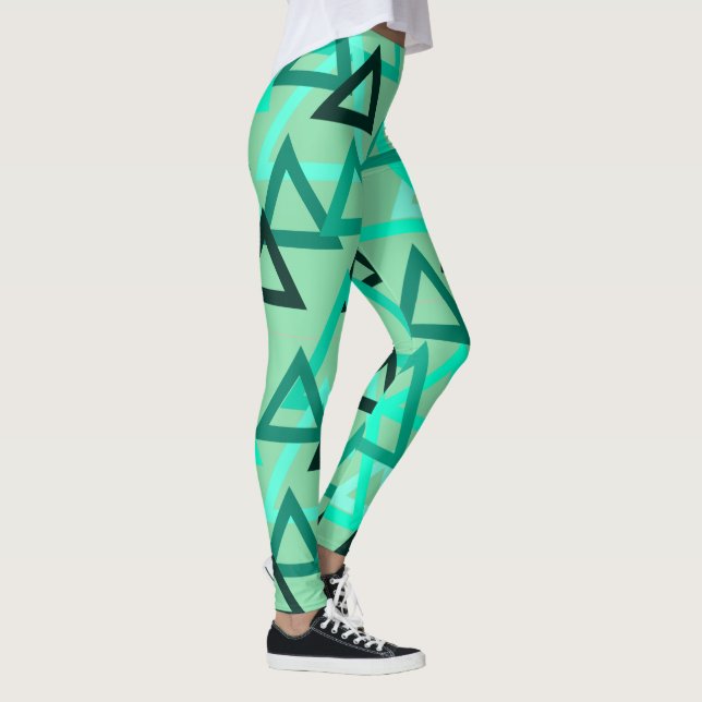 Sprickade trianglar leggings (Höger)