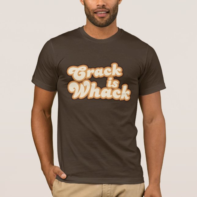 Sprickan är WhackT-tröja T Shirt (Framsida)