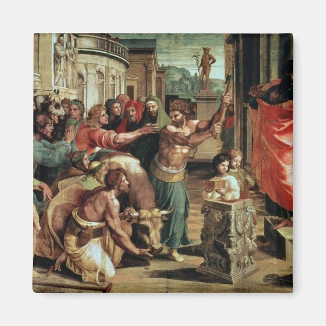 Sprickan i Lystra (tecknaden för Sistine C Magnet (Framsidan)