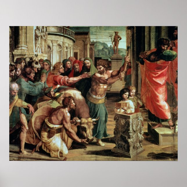 Sprickan i Lystra (tecknaden för Sistine C Poster (Framsidan)