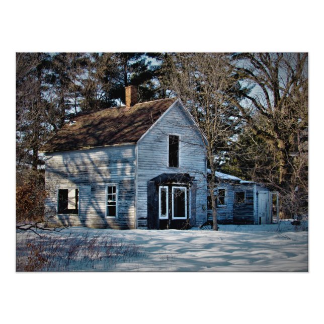 "Sprickat förflutet" Fototryck (Framsidan)