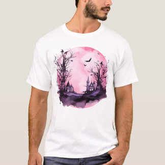 Sprickens natt: Bindade mönster T Shirt