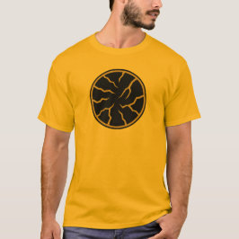 Sprickig Yt Grafik T-Shirt