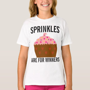 Sprickor är till vinnare, Kids Cuptårta t-shirts