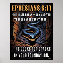 Sprickor i din grund Efesierbrevet 6:11