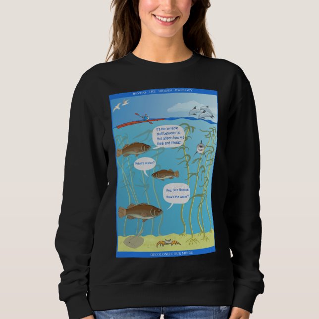 Sprickor i världen - Hur är vattnet? -  T Shirt (Framsida)