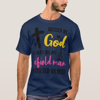 Sprid av Oilfield Man Make Oilfield Worker T Shirt