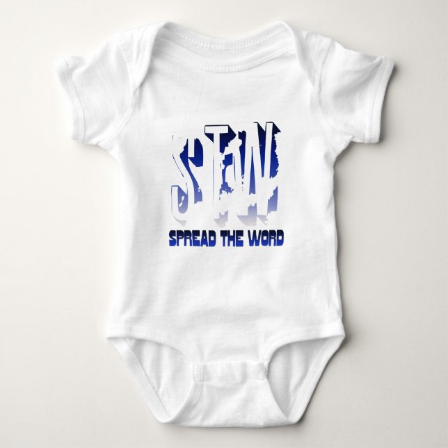 Sprid den Ord-kristna Tee Shirt (Framsida)