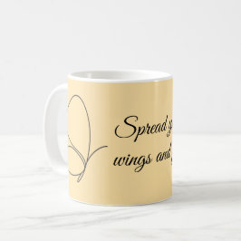 Sprid din Vingar och flyg - Butterfly Mugg