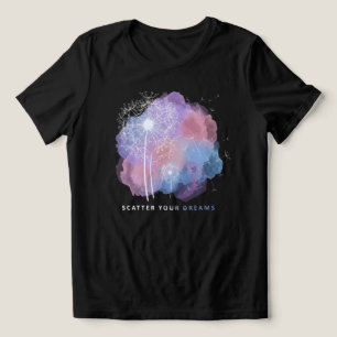 Sprid dina drömmar - Estetisk Pastell Mållört W T Shirt