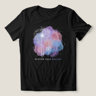 Sprid dina drömmar - Estetisk Pastell Mållört W T Shirt