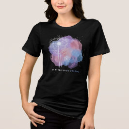 Sprid dina drömmar - Estetisk Pastell Mållört W T Shirt