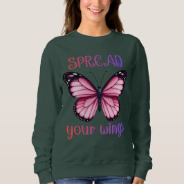 Sprid dina vingar – Inspirerande fjäril T Shirt