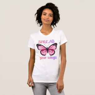 Sprid dina vingar – Inspirerande fjäril T Shirt