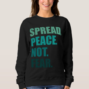 Sprid fred - ingen Grönt T Shirt