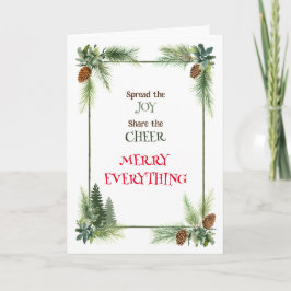 Sprid glädjen helgkort