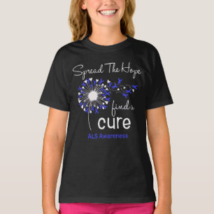 Sprid hopp om att hitta en bock ALS-medvetenhet T Shirt