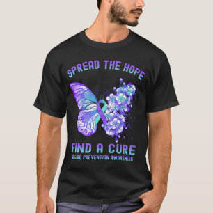 Sprid hopp om att hitta en lösning för förebyggand t shirt