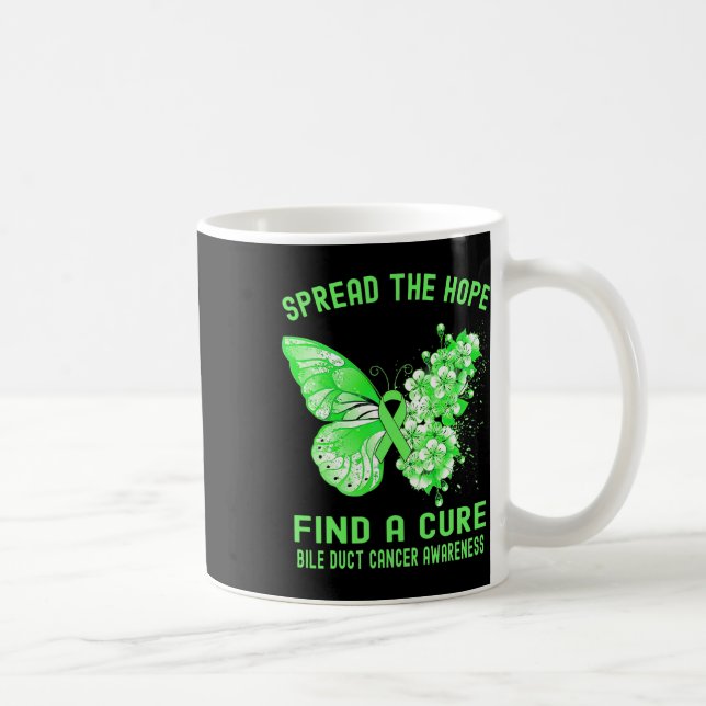 Sprid hopp om att hitta en Medveten bockcancer Kaffemugg (Höger)