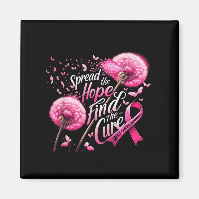 Sprid hoppet att hitta den rena bröstcancern magnet (Framsidan)