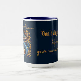 Sprid inte dragoner före morgonkaffet mugg