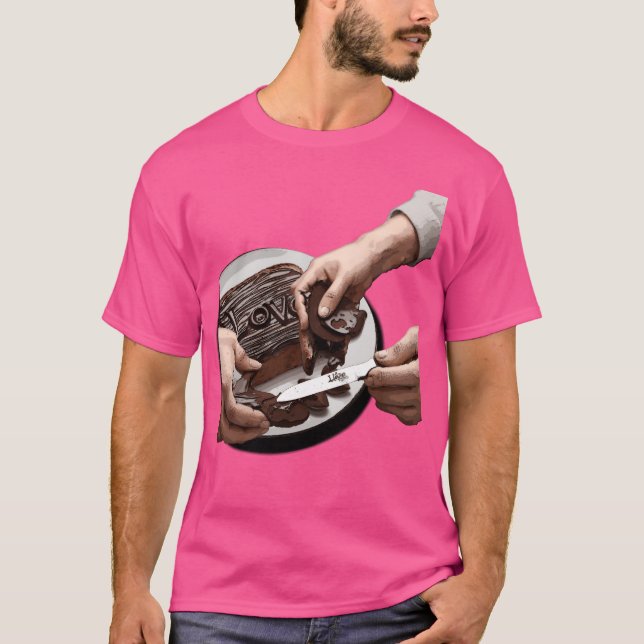 sprid kärlek design familj t shirt (Framsida)