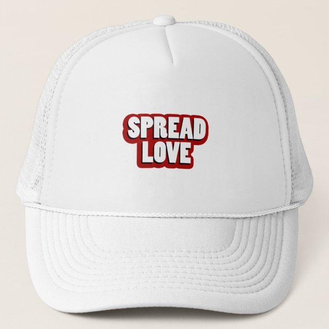 Sprid Kärlek Design Keps (Framsida)