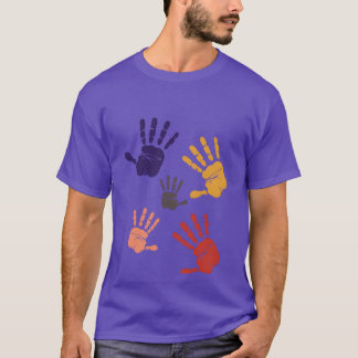 Sprid Kärlek En Design Full av Kärlek vän T Shirt