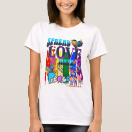 Sprid kärlek, inte hat | Pride  T Shirt