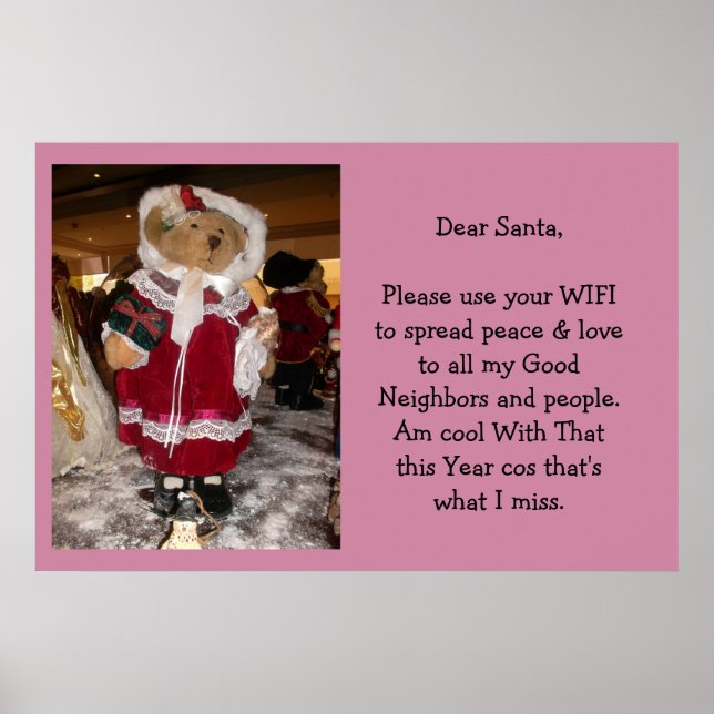 Sprid Kärlek och fred Poster (Framsidan)