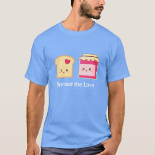 Sprid kärleken med söt toast och sylt tee