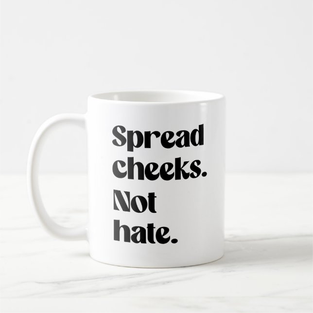 Sprid kinder inte hat kaffemugg (Vänster)