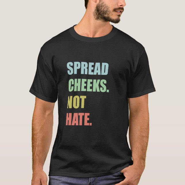 Sprid kinder. Inte hat. T Shirt (Framsida)