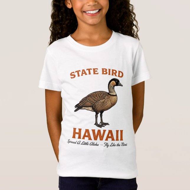 Sprid lite Aloha Flyg som Nene T Shirt (Framsida)